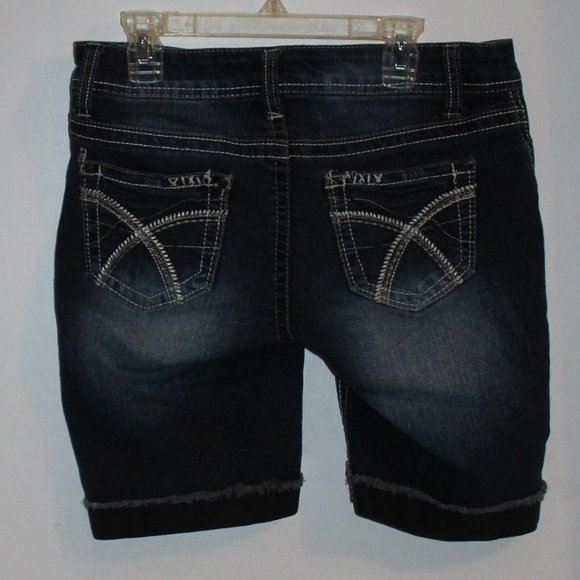 Truce Demin Cut Off Shorts - Picture 2 of 2